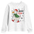 Merry F Caw F Duck Lover Youth Sweatshirt Funny Christmas Gift - Print Your Wear