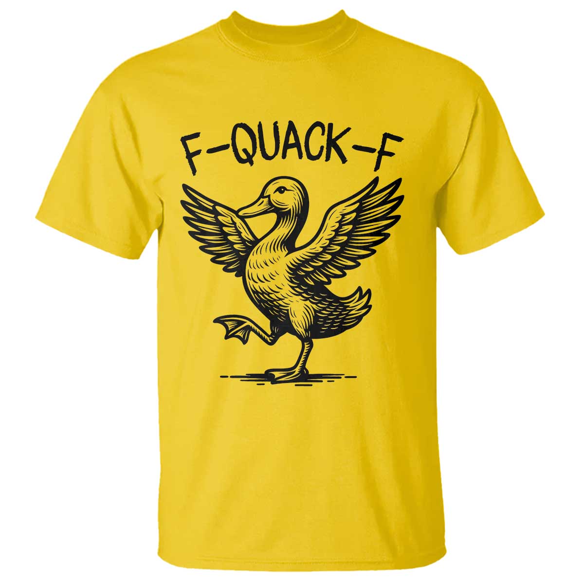 Funny F Quack F Duck Lover Sarcastic Joke Gift T Shirt TS12 Daisy Print Your Wear