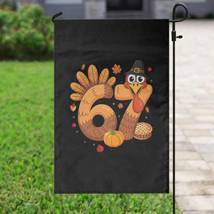 Funny Turkey Six And Seven Meme Garden Flag Thanksgiving Gift TS12 Print Your Wear