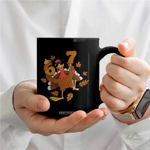 Trending Six Seven Meme Turkey Coffee Mug Funny Thanksgiving Gift TS12 Print Your Wear