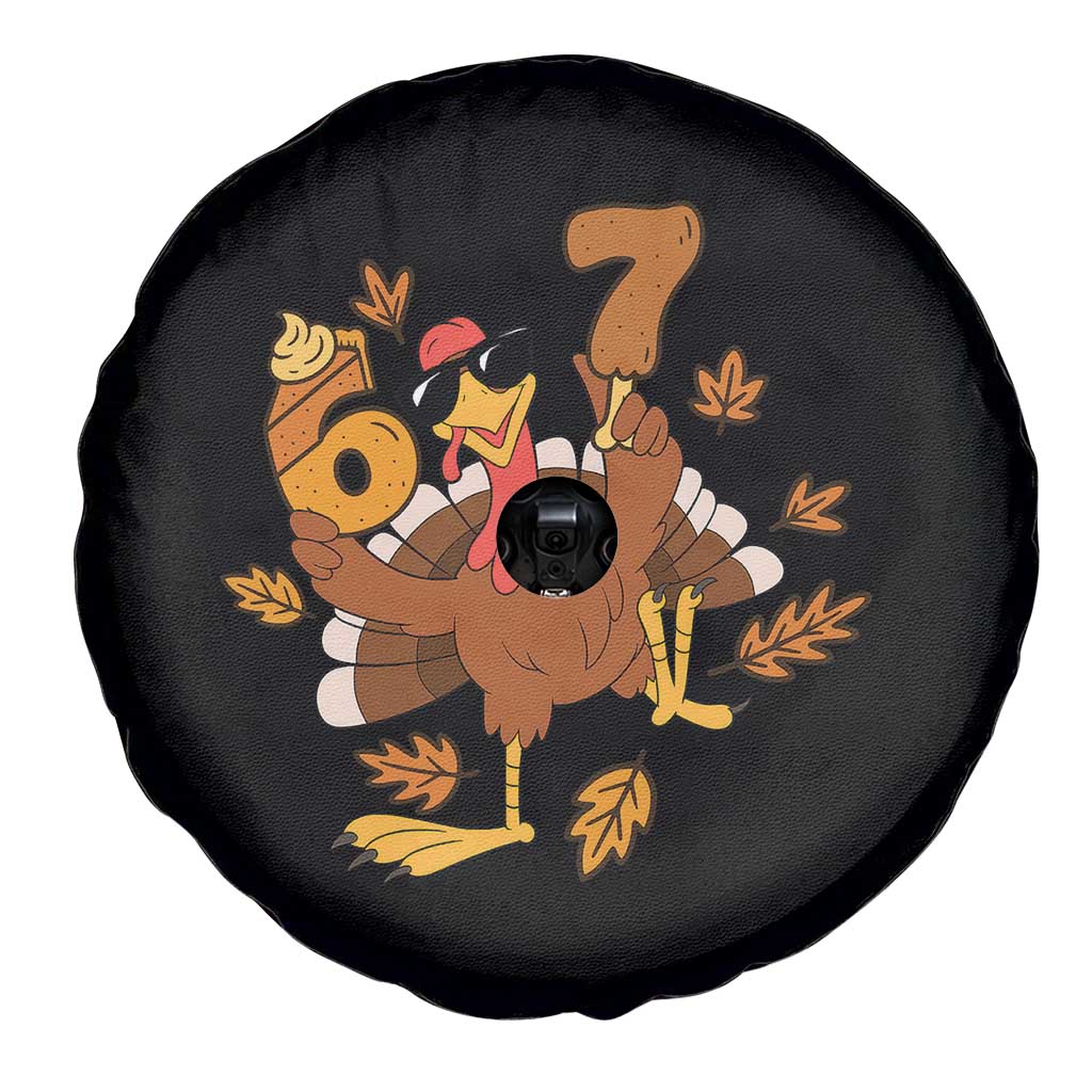 Trending Six Seven Meme Turkey Spare Tire Cover Funny Thanksgiving Gift TS12 Print Your Wear