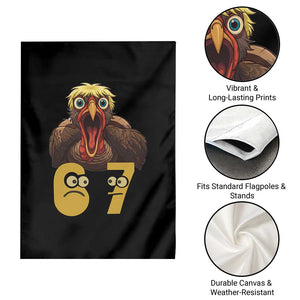 Six Seven Meme Turkey Garden Flag Trending Gen Alpha Thanksgiving Gift TS12 Print Your Wear