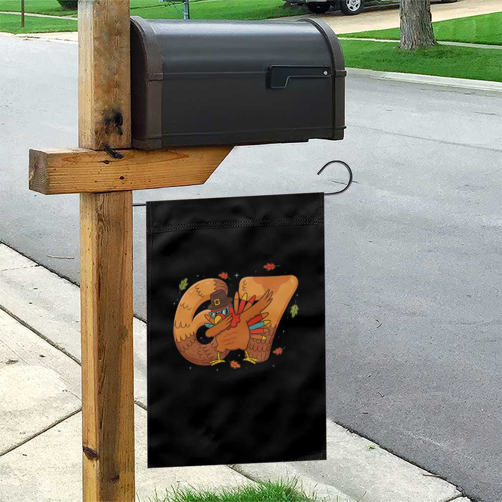 Thanksgiving Turkey Dabbing Garden Flag Six Seven Meme Trending Gift TS12 Print Your Wear