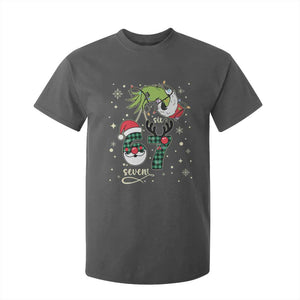 Funny Green Hand Six Seven Meme T Shirt For Kid Gen Z Alpha Xmas Gift TS12 Dark Heather Print Your Wear