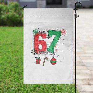 Funny Six Seven Meme Trendy TikTok Garden Flag Christmas Gift TS12 Print Your Wear