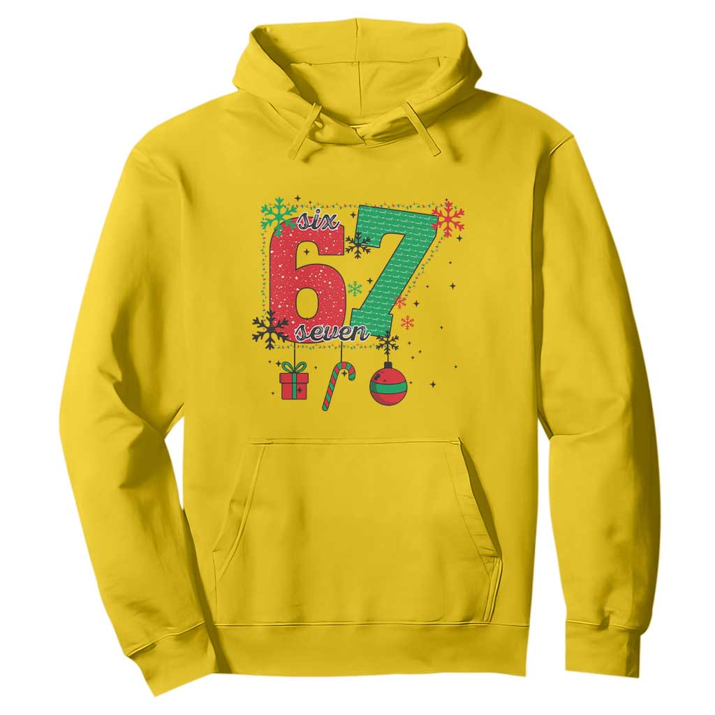 Funny Six Seven Meme Trendy TikTok Hoodie Christmas Gift TS12 Daisy Print Your Wear