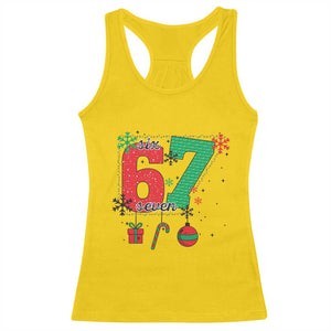 Funny Six Seven Meme Trendy TikTok Racerback Tank Top Christmas Gift TS12 Daisy Print Your Wear