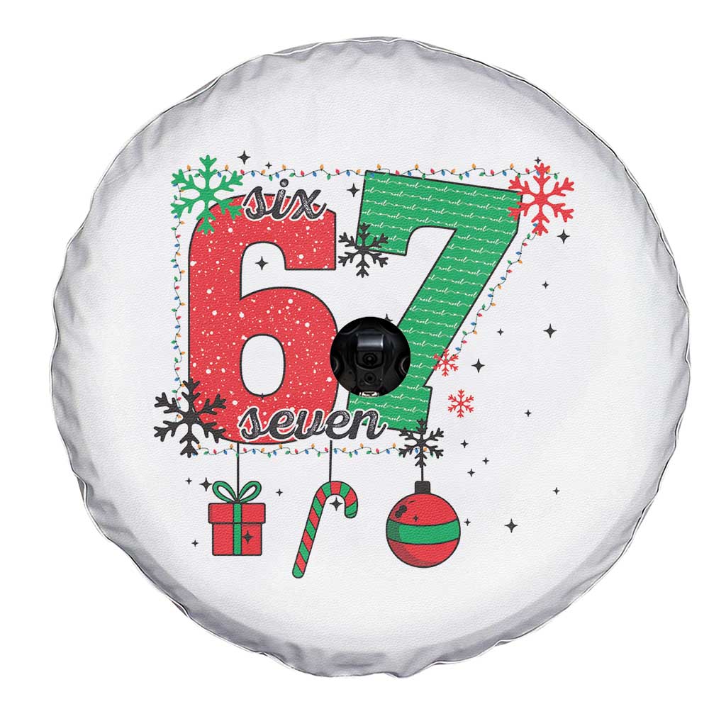 Funny Six Seven Meme Trendy TikTok Spare Tire Cover Christmas Gift TS12 Print Your Wear