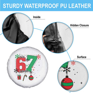 Funny Six Seven Meme Trendy TikTok Spare Tire Cover Christmas Gift TS12 Print Your Wear