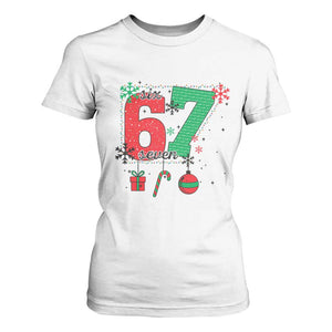 Funny Six Seven Meme Trendy TikTok T Shirt For Women Christmas Gift TS12 White Print Your Wear