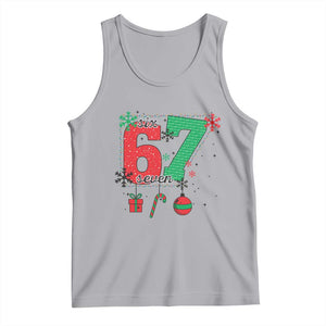 Funny Six Seven Meme Trendy TikTok Tank Top Christmas Gift TS12 Athletic Heather Print Your Wear
