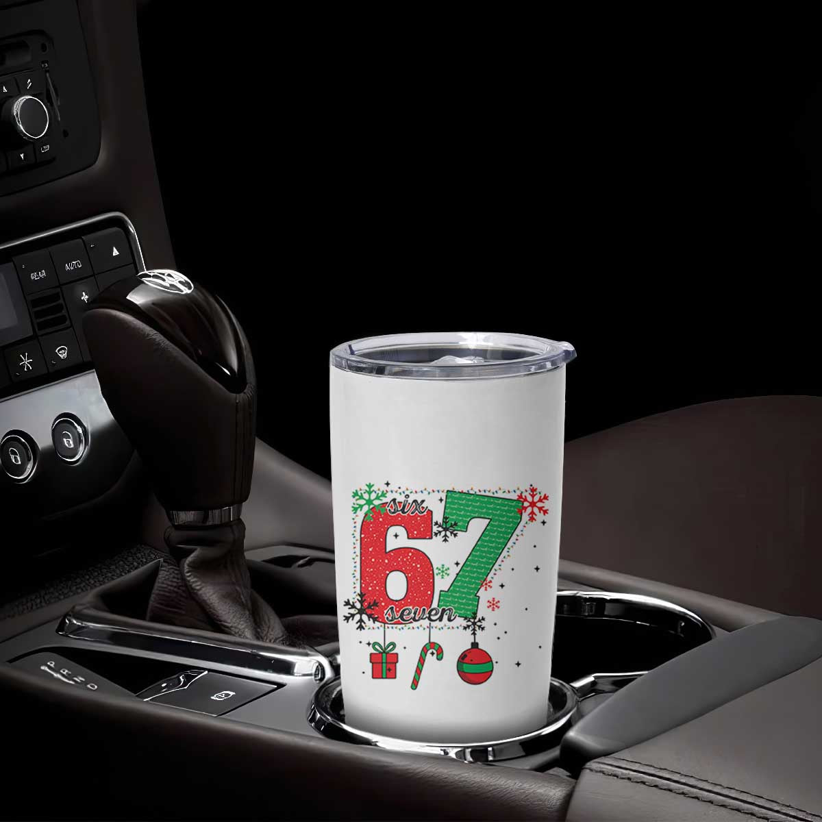 Funny Six Seven Meme Trendy TikTok Tumbler Cup Christmas Gift TS12 Print Your Wear