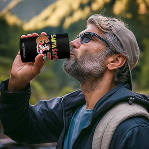 Funny Sant Goose Says Six Seven 4 in 1 Can Cooler Tumbler Christmas Gift For Gen Z TS12 Print Your Wear