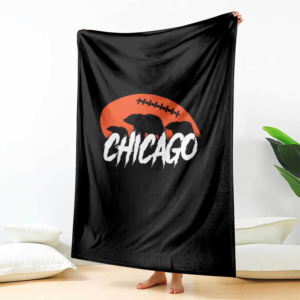 CFB Lover Throw Blanket Gift For Football Fan TS12 Print Your Wear