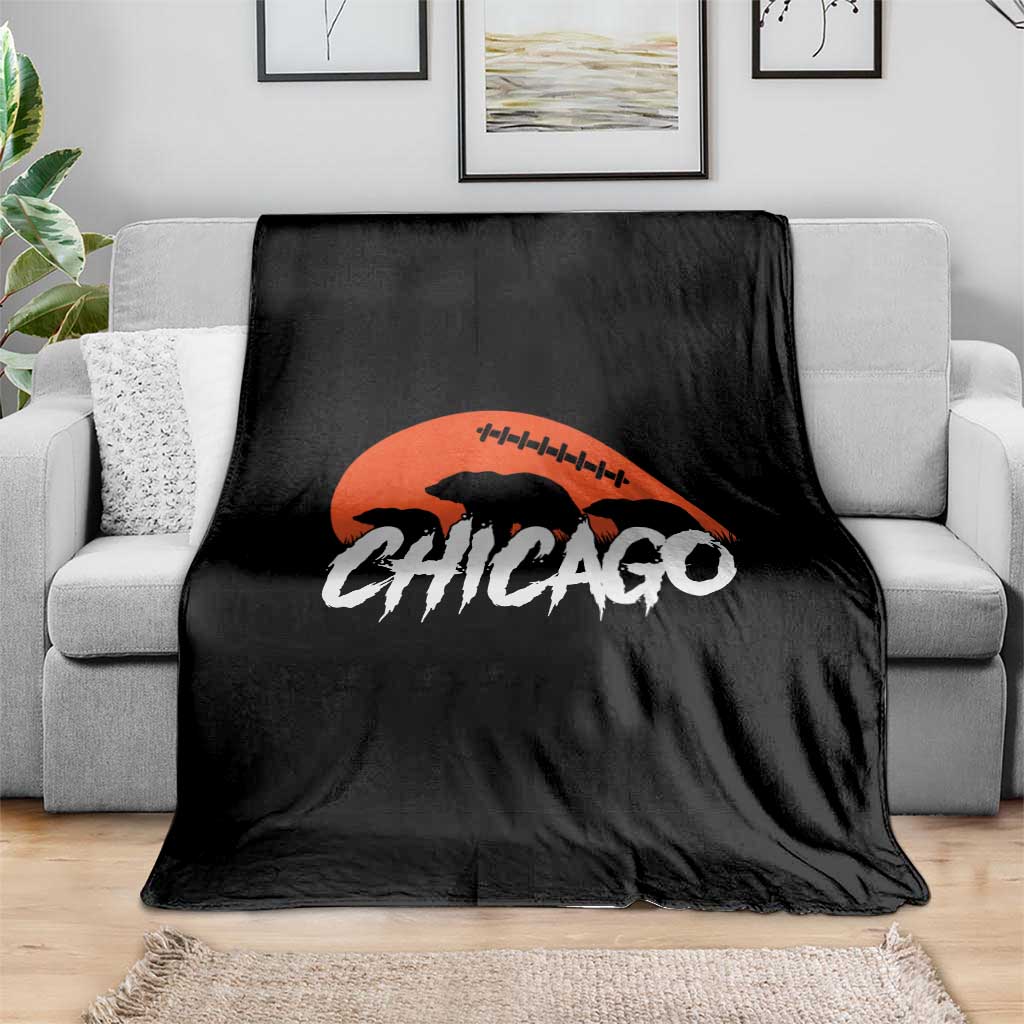 CFB Lover Throw Blanket Gift For Football Fan TS12 Print Your Wear