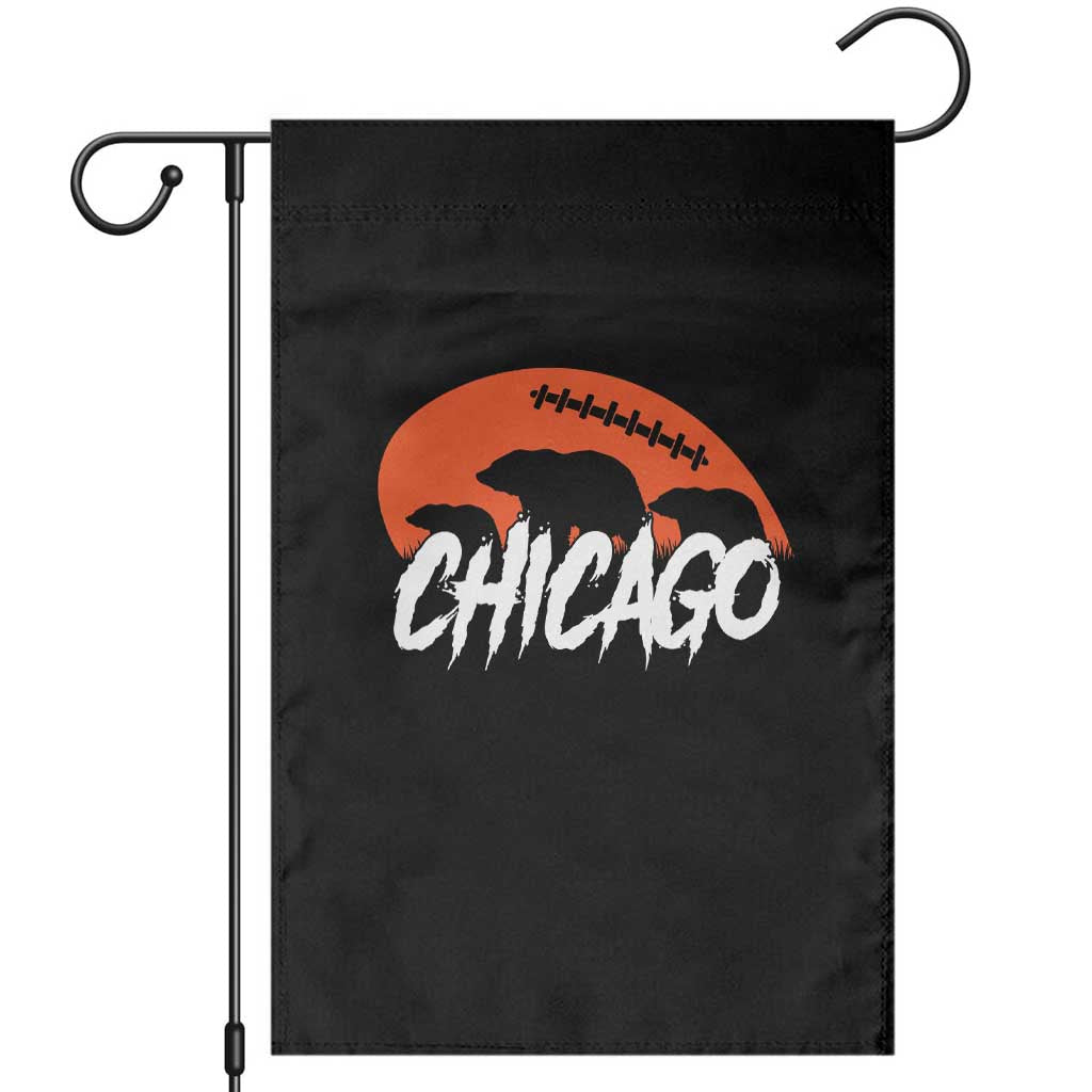 CFB Lover Garden Flag Gift For Football Fan TS12 Black Print Your Wear