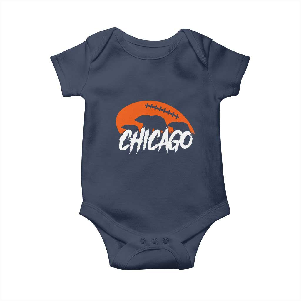 CFB Lover Baby Onesie Gift For Football Fan TS12 Navy Print Your Wear