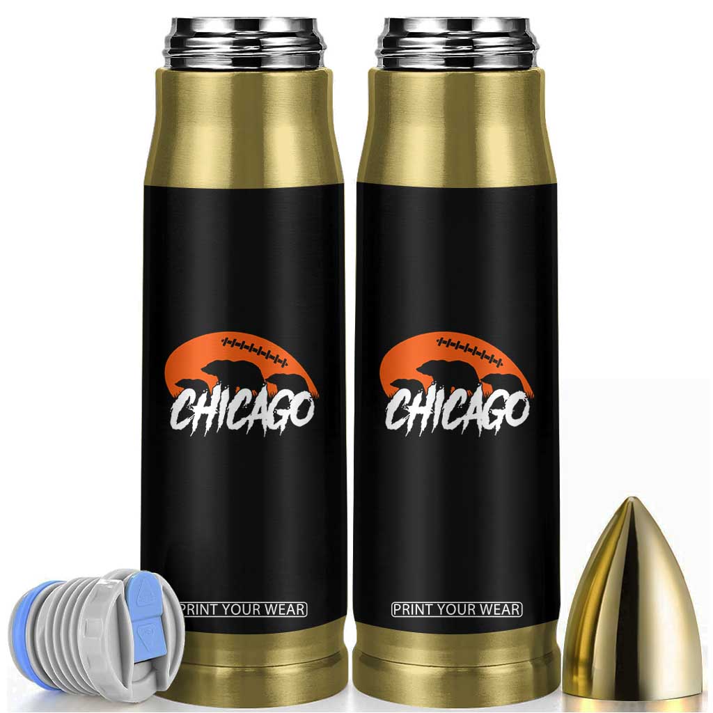 CFB Lover Bullet Tumbler Gift For Football Fan TS12 Black Print Your Wear