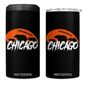 CFB Lover 4 in 1 Can Cooler Tumbler Gift For Football Fan TS12 One Size: 16 oz Black Print Your Wear