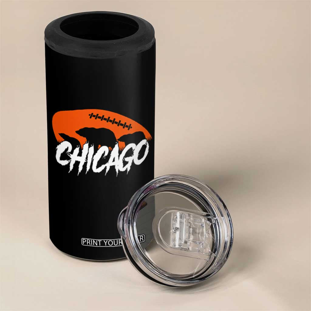 CFB Lover 4 in 1 Can Cooler Tumbler Gift For Football Fan TS12 Print Your Wear