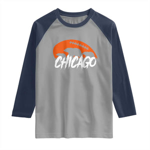 CFB Lover Raglan Shirt Gift For Football Fan TS12 Sport Gray Navy Print Your Wear