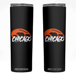 CFB Lover Skinny Tumbler Gift For Football Fan TS12 Black Print Your Wear