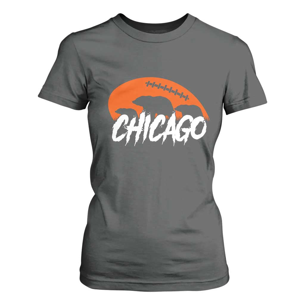CFB Lover T Shirt For Women Gift For Football Fan TS12 Dark Heather Print Your Wear