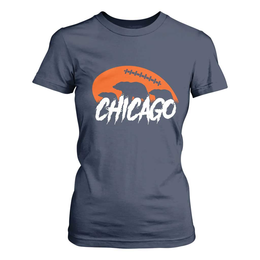 CFB Lover T Shirt For Women Gift For Football Fan TS12 Navy Print Your Wear
