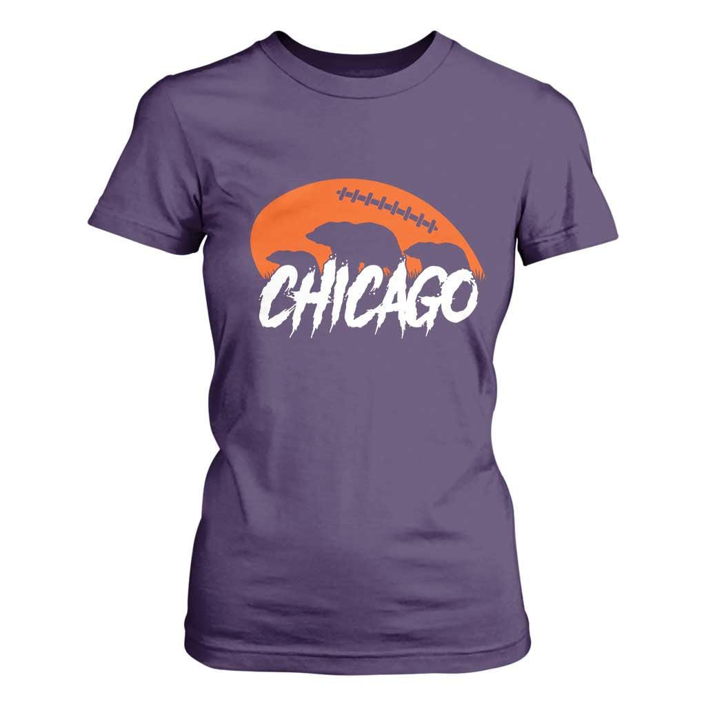 CFB Lover T Shirt For Women Gift For Football Fan TS12 Purple Print Your Wear