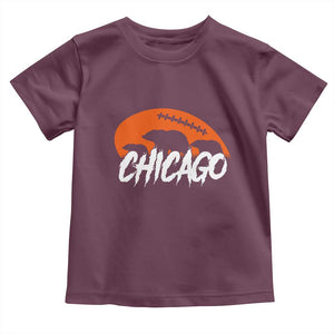 CFB Lover Toddler T Shirt Gift For Football Fan TS12 Maroon Print Your Wear
