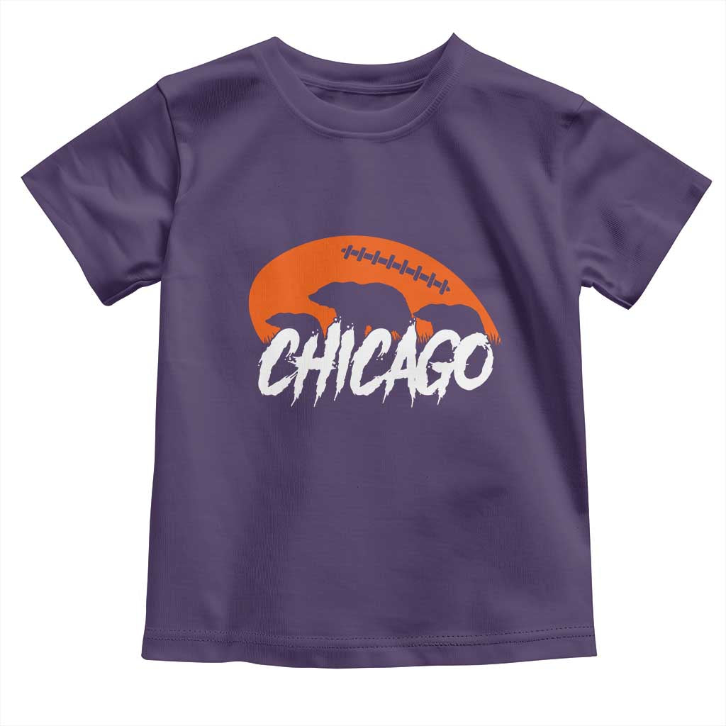 CFB Lover Toddler T Shirt Gift For Football Fan TS12 Purple Print Your Wear