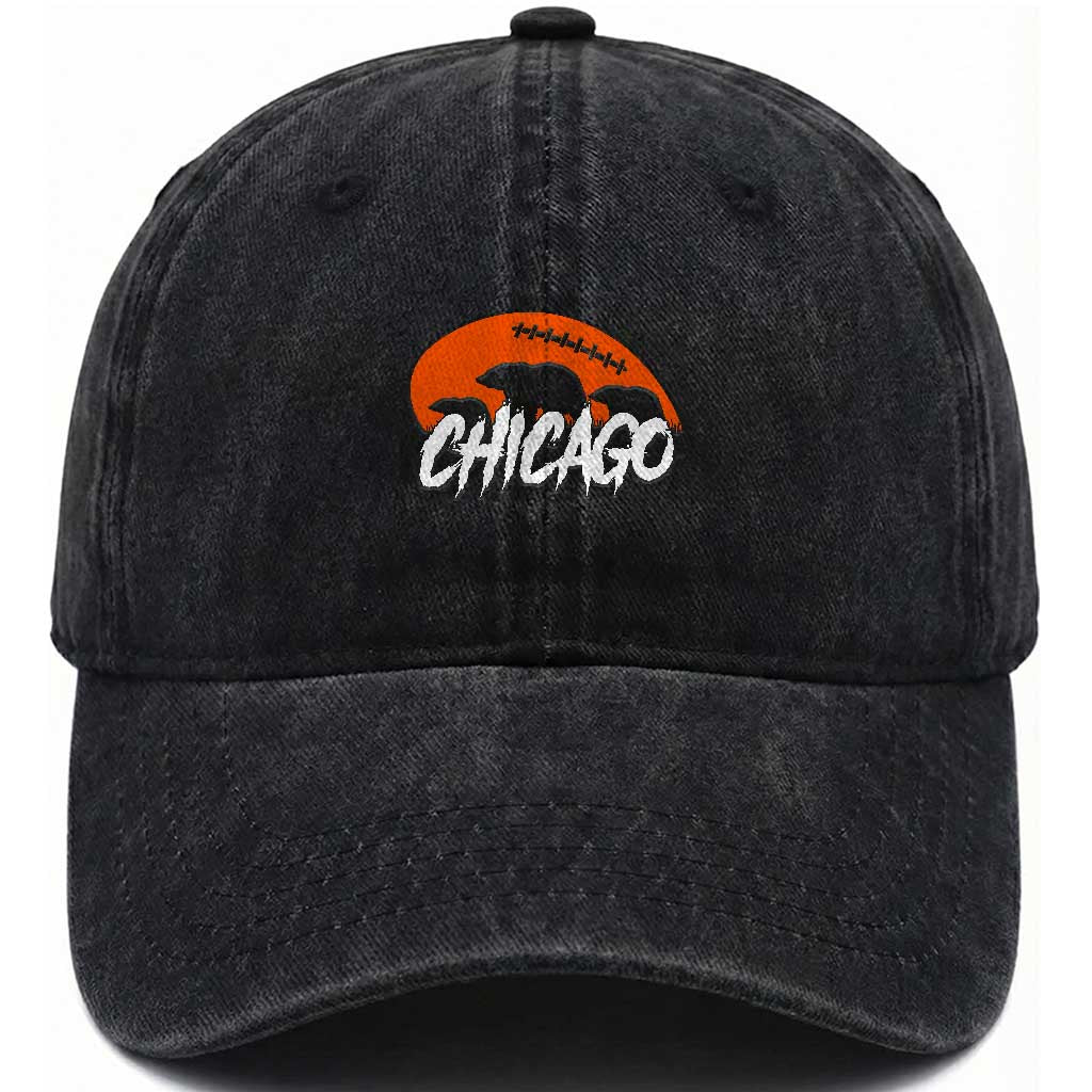 CFB Lover Washed Cotton Baseball Cap Gift For Football Fan TS12 Print Your Wear