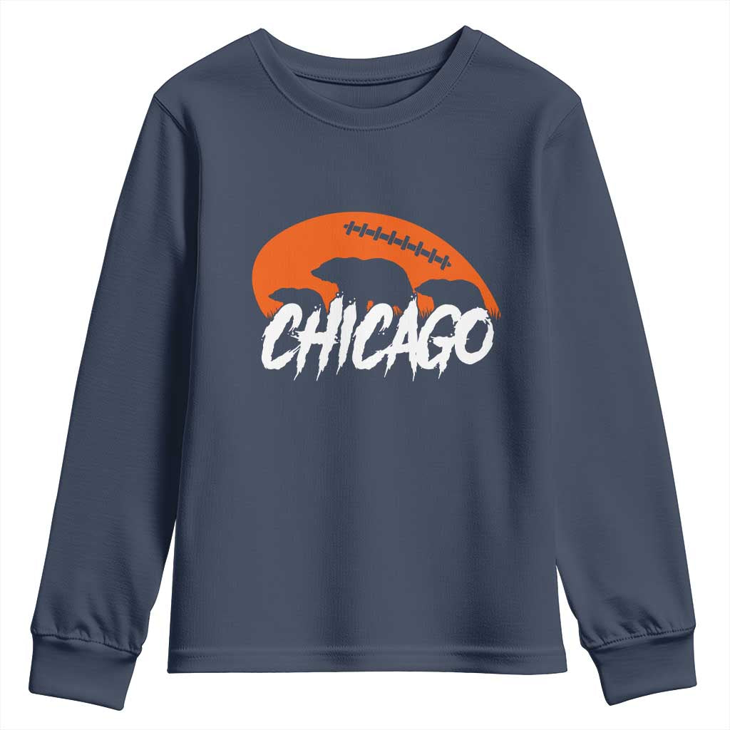 CFB Lover Youth Sweatshirt Gift For Football Fan TS12 Navy Print Your Wear