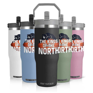 The Kings Of The North Flip Straw Tumbler CFB Lover TS12 Print Your Wear