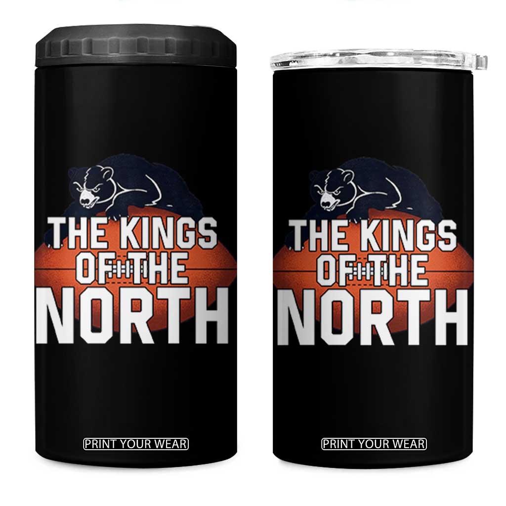 The Kings Of The North 4 in 1 Can Cooler Tumbler CFB Lover TS12 One Size: 16 oz Black Print Your Wear
