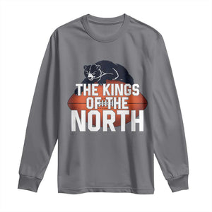 The Kings Of The North Long Sleeve Shirt Chicago Football Lover TS12 Charcoal Print Your Wear