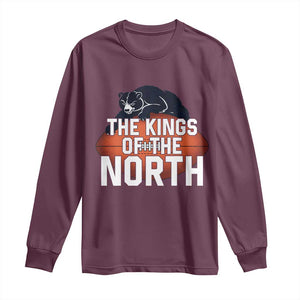 The Kings Of The North Long Sleeve Shirt Chicago Football Lover TS12 Maroon Print Your Wear