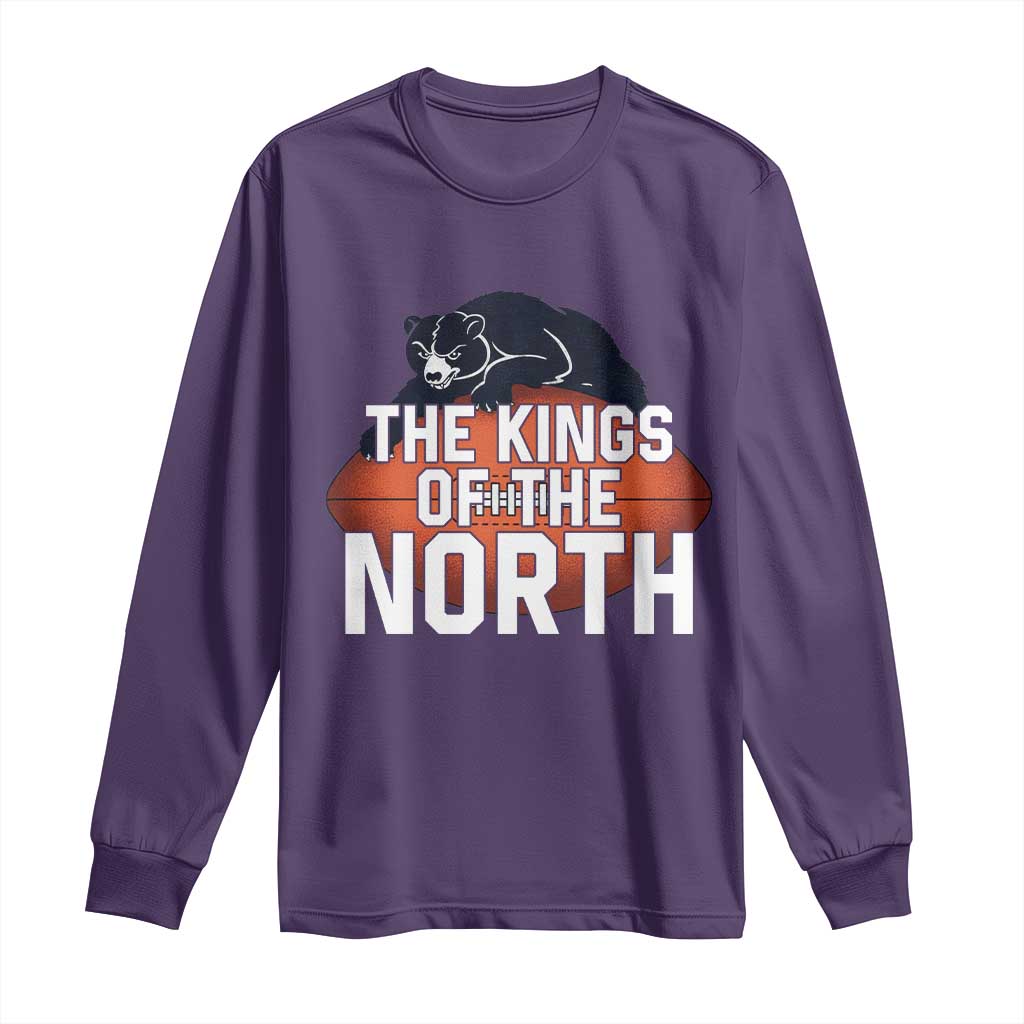 The Kings Of The North Long Sleeve Shirt Chicago Football Lover TS12 Purple Print Your Wear
