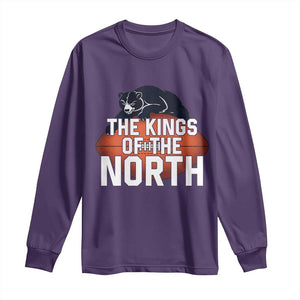 The Kings Of The North Long Sleeve Shirt Chicago Football Lover TS12 Purple Print Your Wear