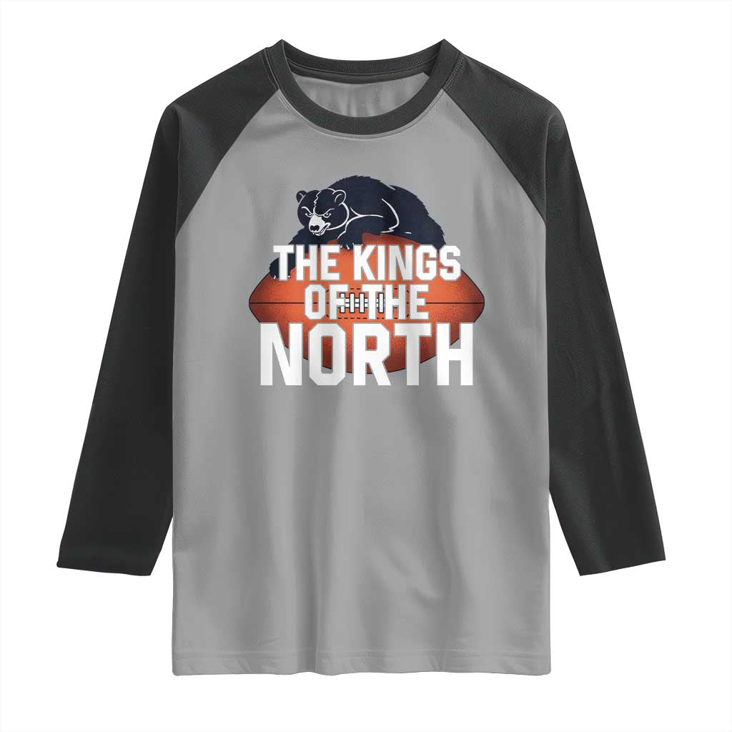 The Kings Of The North Raglan Shirt CFB Lover TS12 Sport Gray Black Print Your Wear