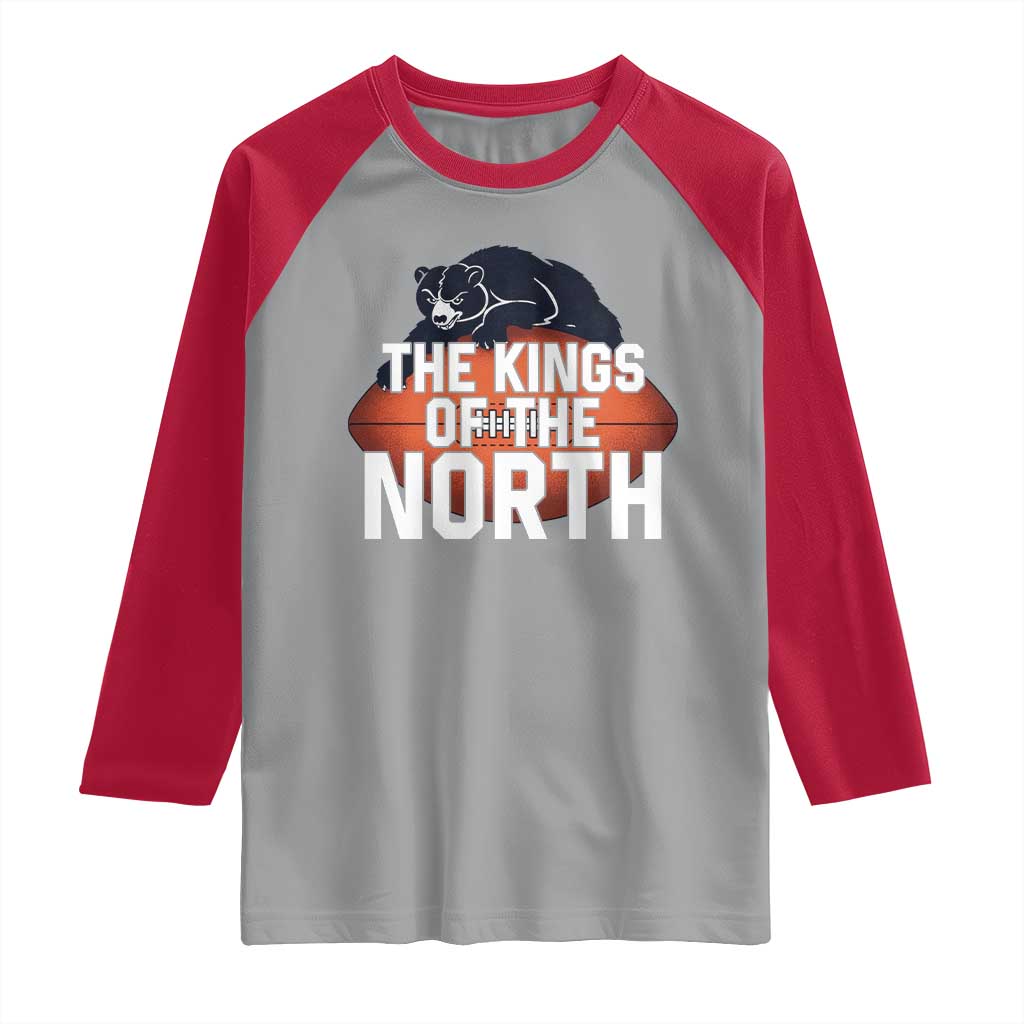 The Kings Of The North Raglan Shirt CFB Lover TS12 Sport Gray Red Print Your Wear
