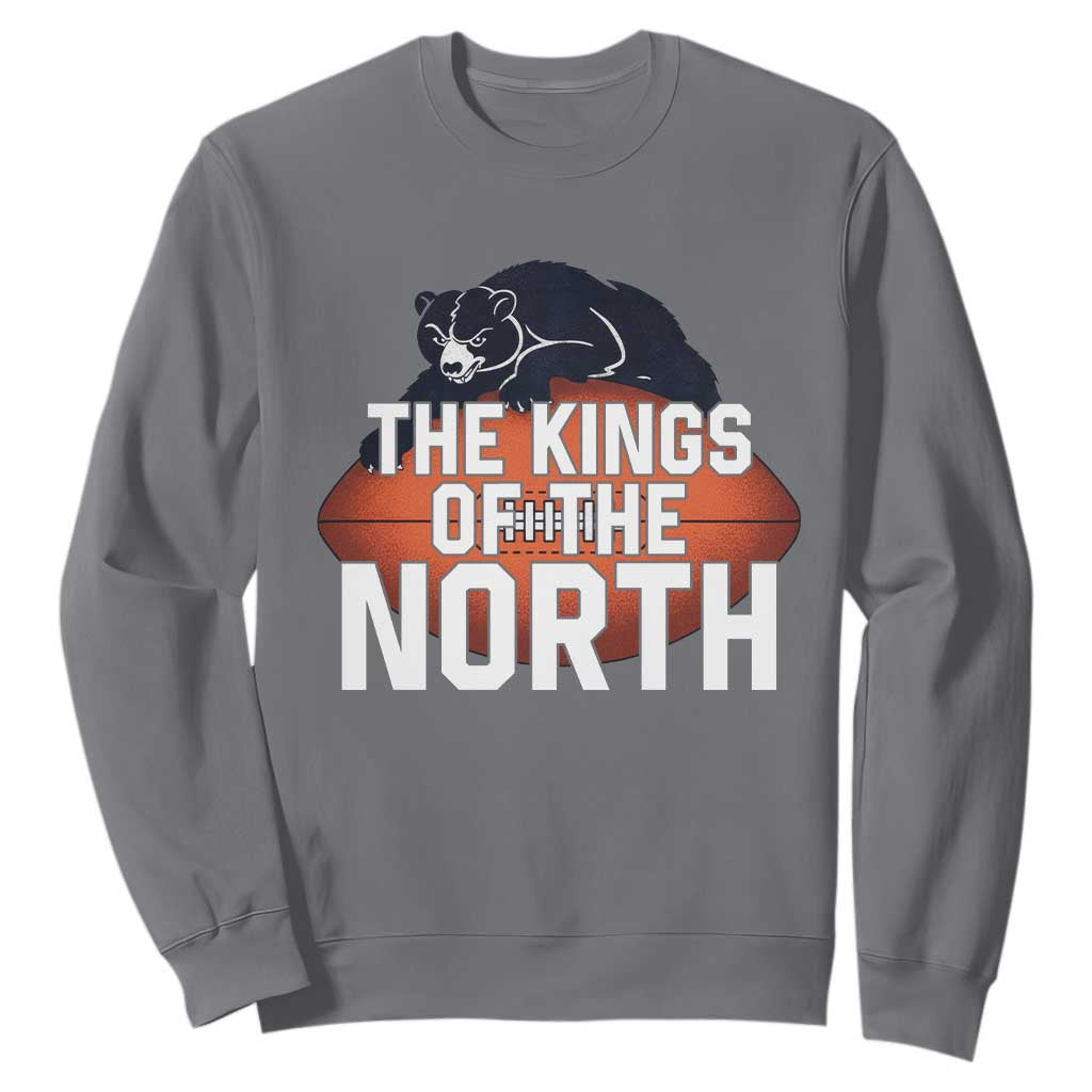 The Kings Of The North Sweatshirt Chicago Football Lover TS12 Charcoal Print Your Wear