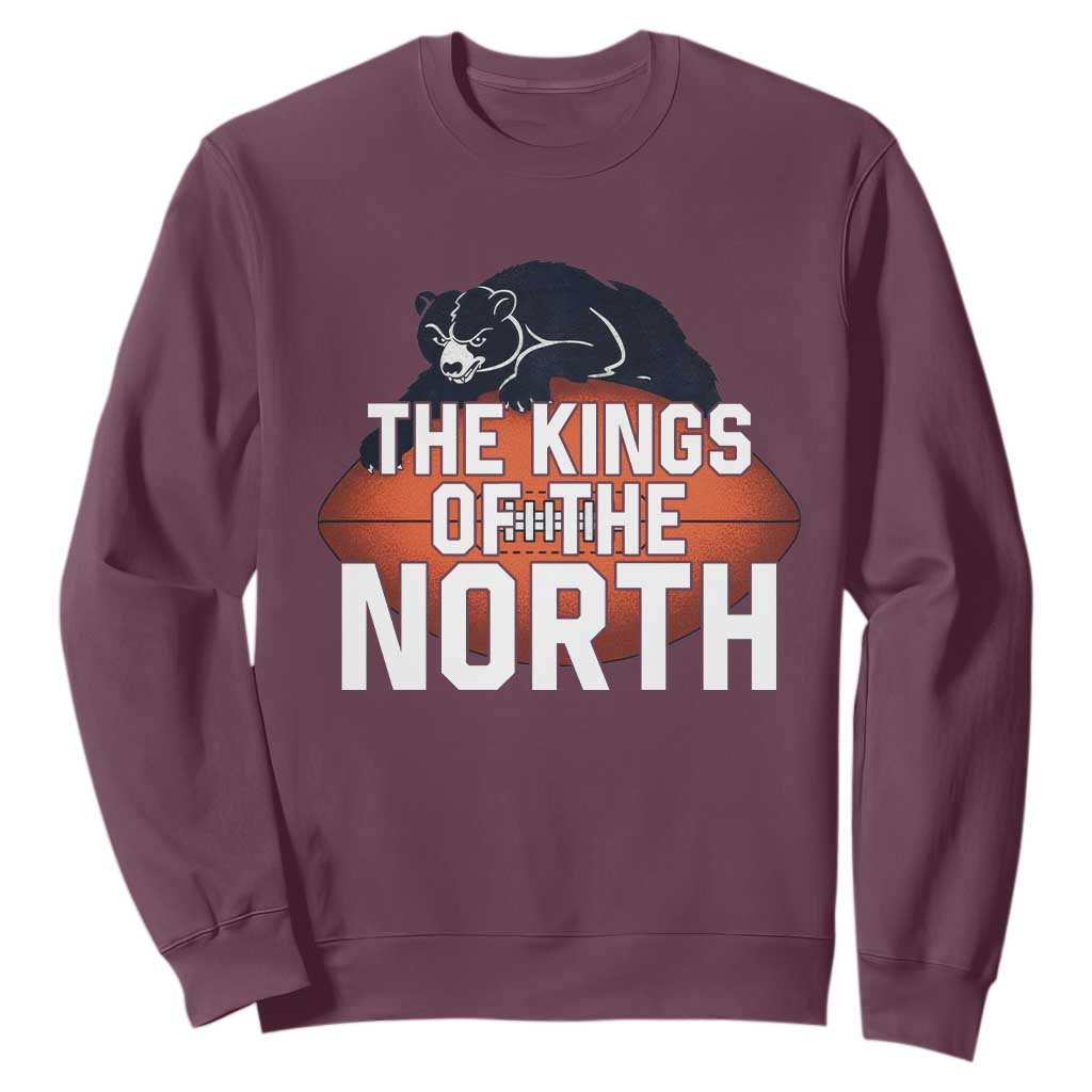 The Kings Of The North Sweatshirt Chicago Football Lover TS12 Maroon Print Your Wear
