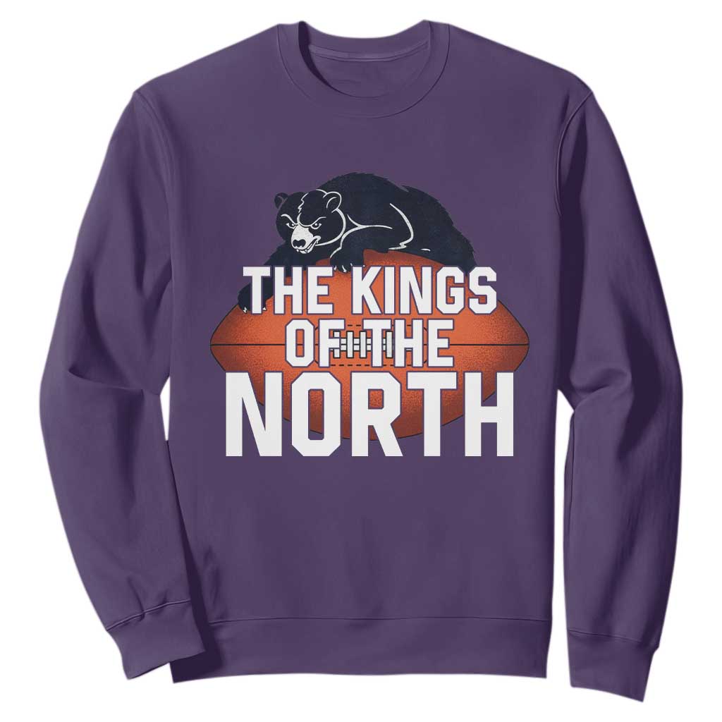 The Kings Of The North Sweatshirt Chicago Football Lover TS12 Purple Print Your Wear