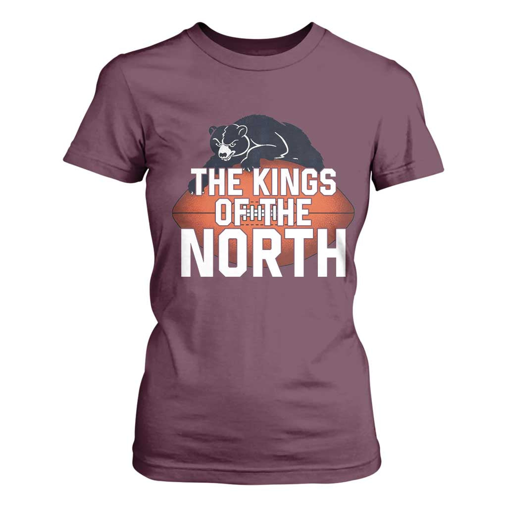 The Kings Of The North T Shirt For Women CFB Lover TS12 Maroon Print Your Wear