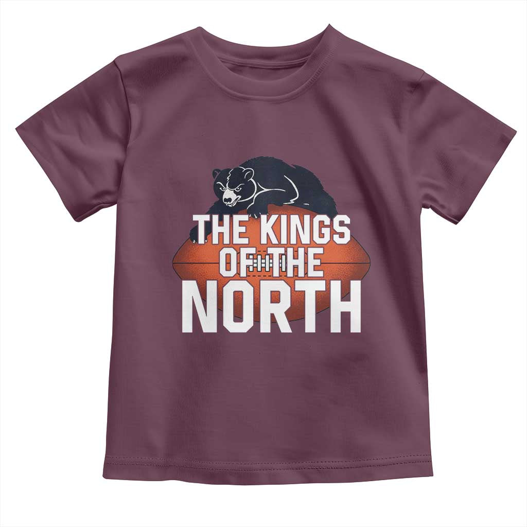 The Kings Of The North Toddler T Shirt CFB Lover TS12 Maroon Print Your Wear