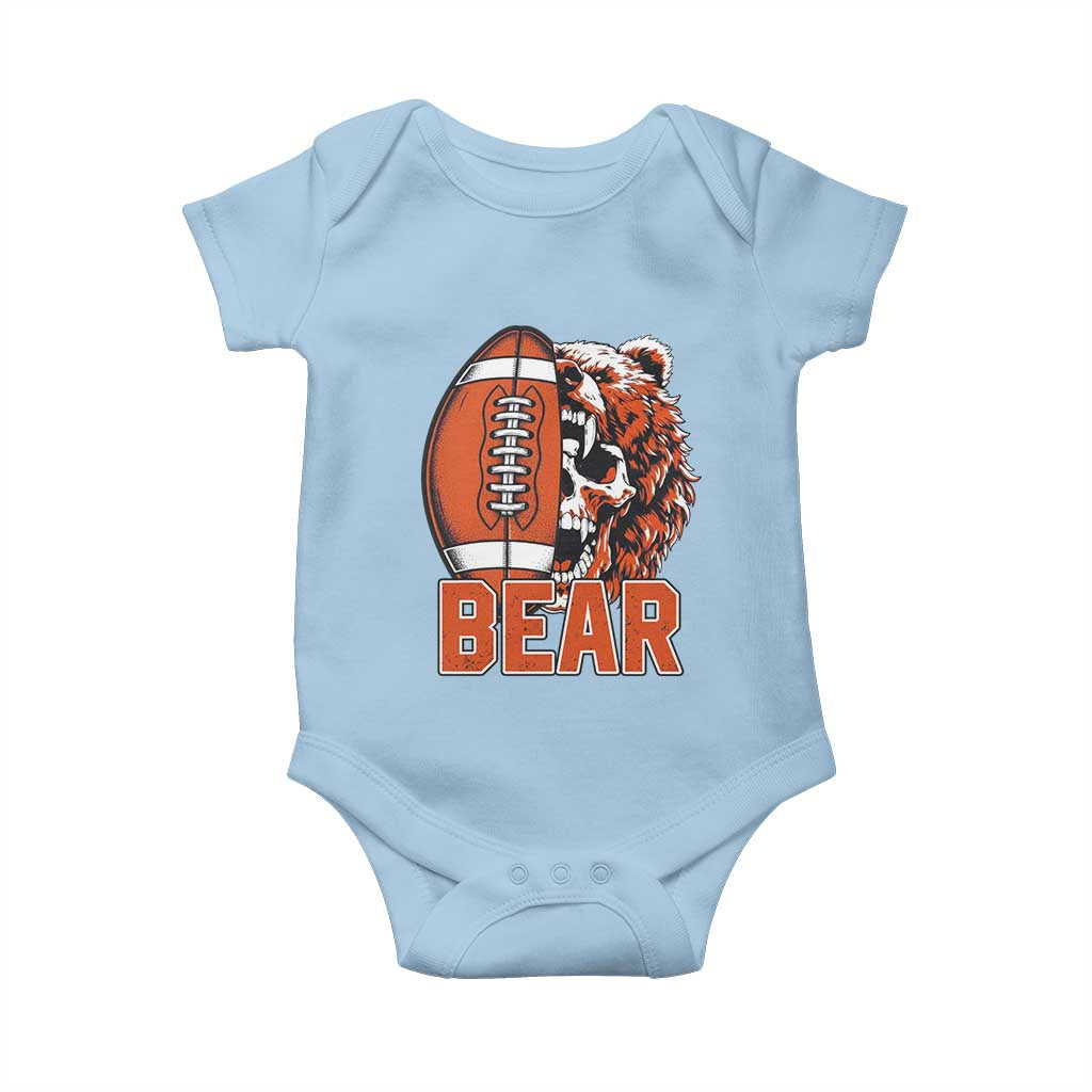CFB Kings Baby Onesie Bear Skull Gothic Fan Gift TS12 Light Blue Print Your Wear