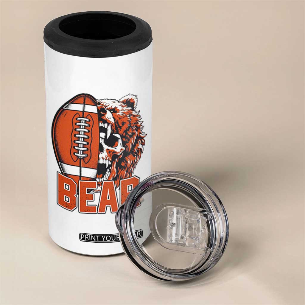 CFB Kings 4 in 1 Can Cooler Tumbler Bear Skull Gothic Fan Gift TS12 Print Your Wear