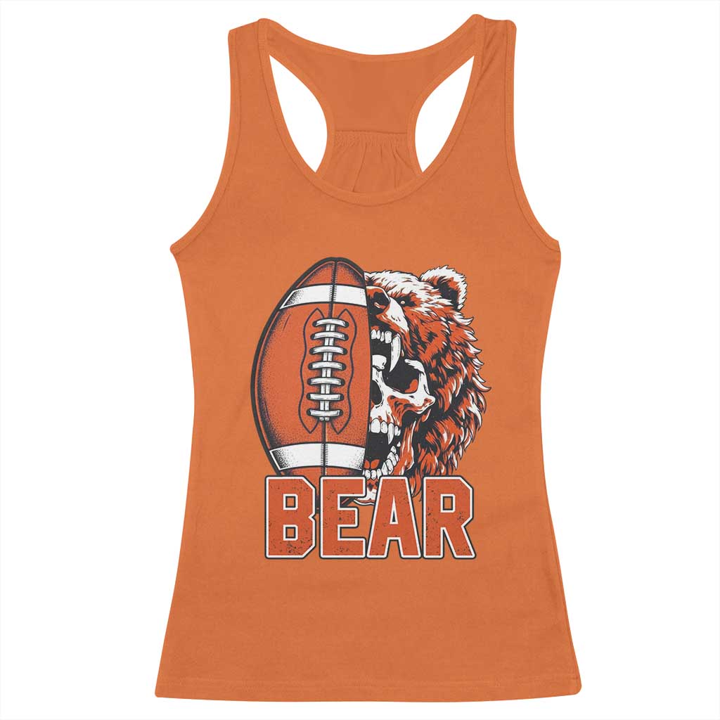 CFB Kings Racerback Tank Top Bear Skull Gothic Fan Gift TS12 Orange Print Your Wear
