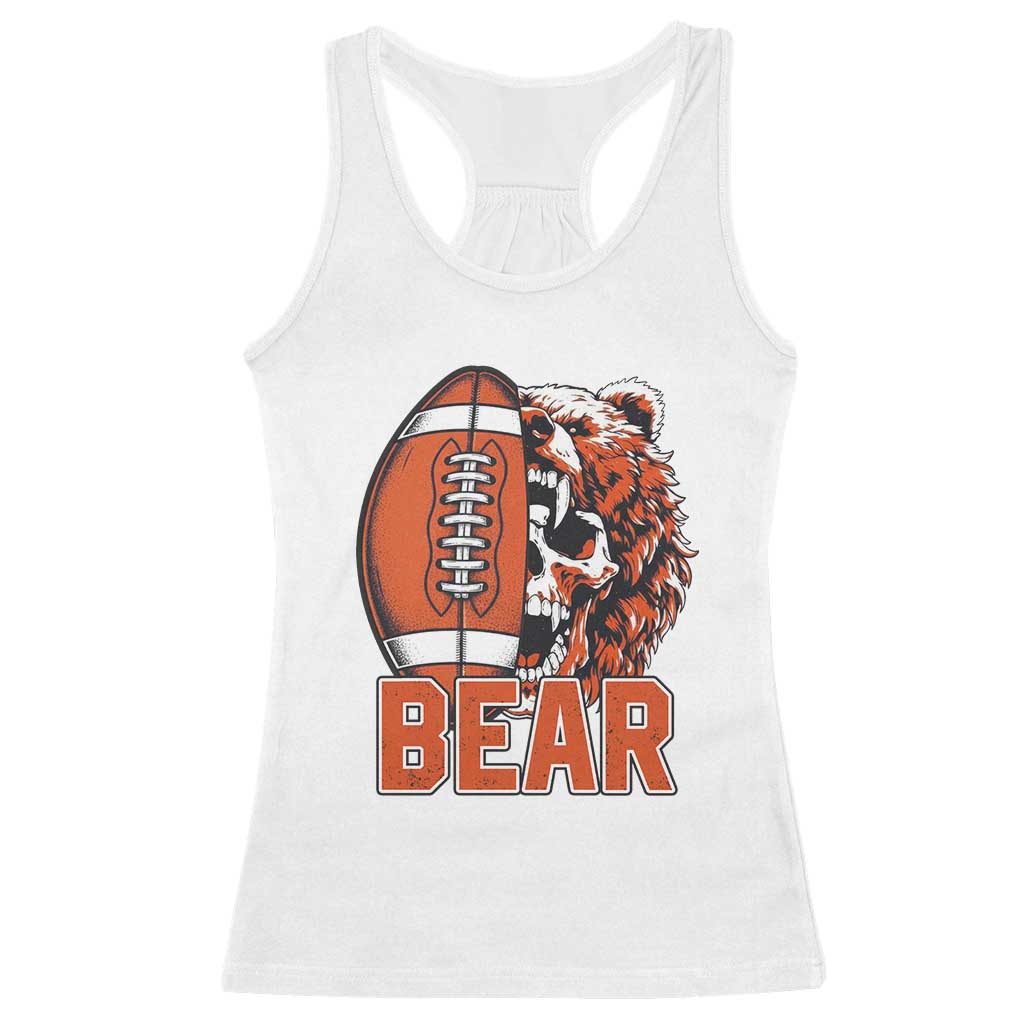CFB Kings Racerback Tank Top Bear Skull Gothic Fan Gift TS12 White Print Your Wear